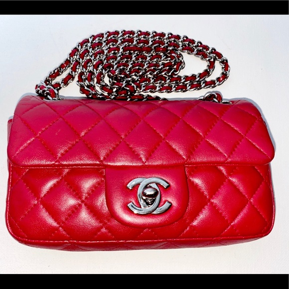 CHANEL Handbags - ❤️Chanel Classic Flap Mini Red  CrossBody Bag❤️